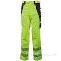 Pantaloni da lavoro Hi Vis arancio con banda riflettente